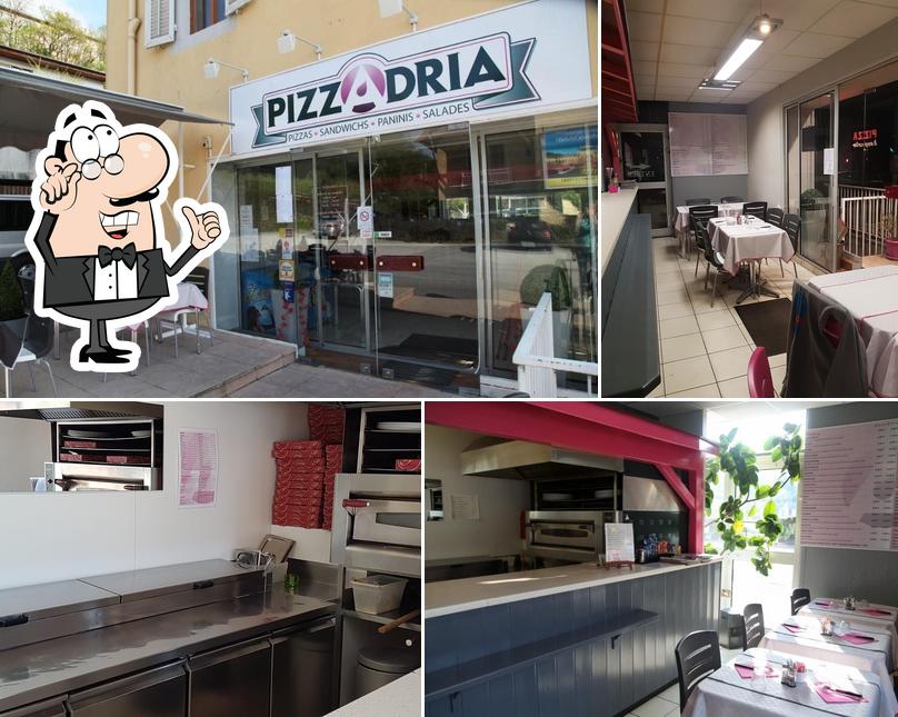 L'intérieur de Pizz'adria