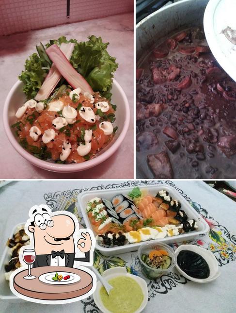 Еда в "Shouri itiban sushi e bar"