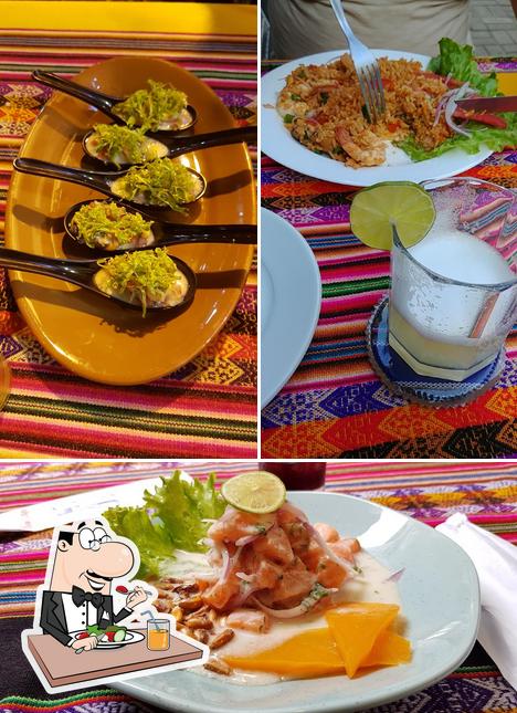 Comida em El Huarique - Cocina Peruana