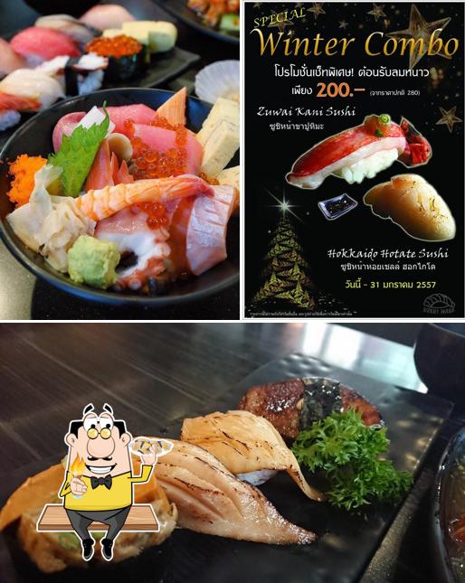 Закажите блюда с морепродуктами в "Sushi Masa"