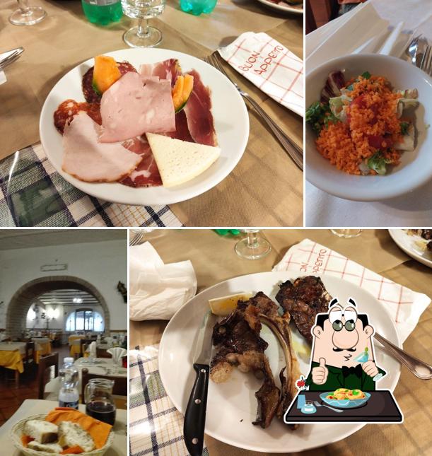 Platti al Ristorante Leperecchia
