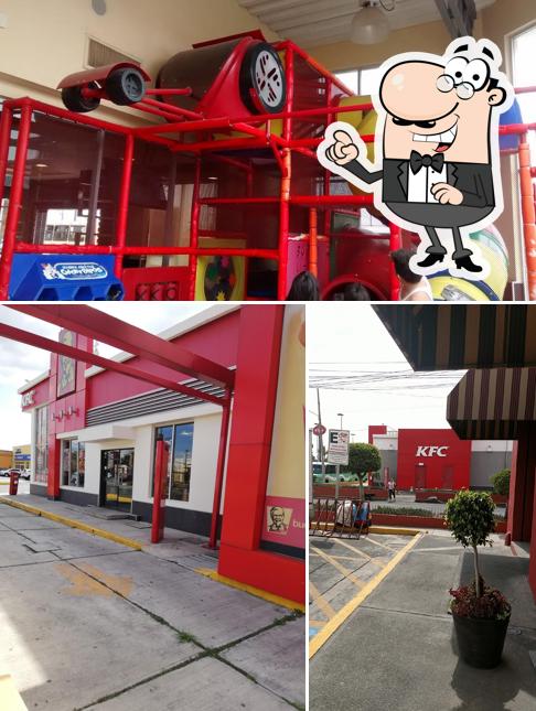 The exterior of KFC