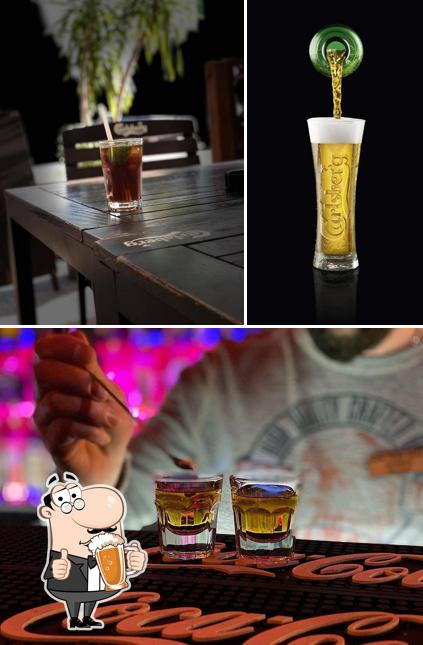 Profitez un verre de bière blonde ou brune