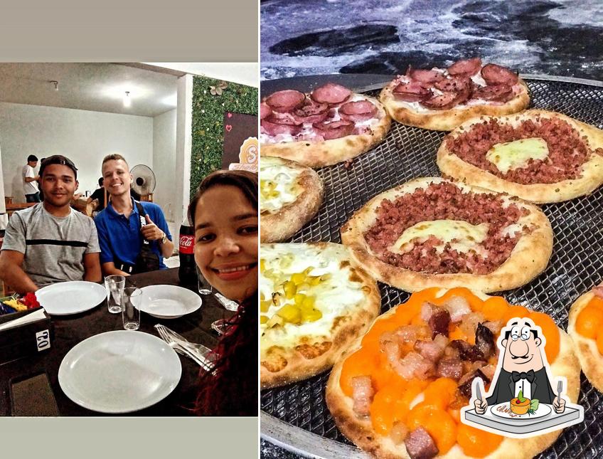 Comida em Shelby's Pizzaria e Esfirraria