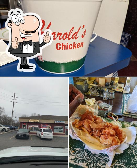 See the picture of Harold's Chicken Shack