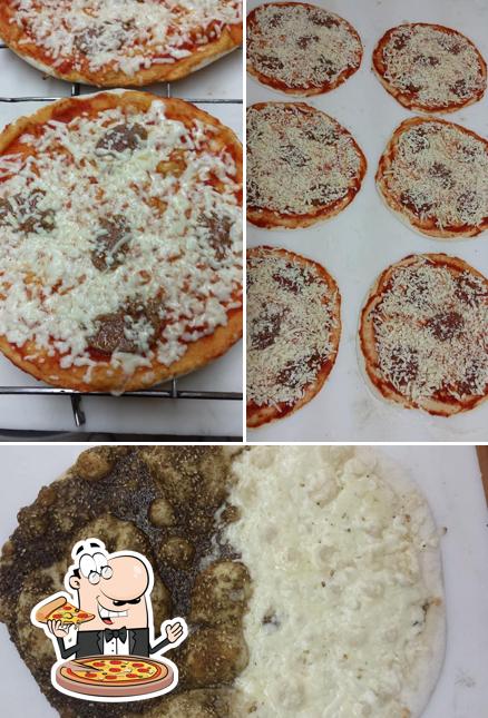 Choisissez différents types de pizzas