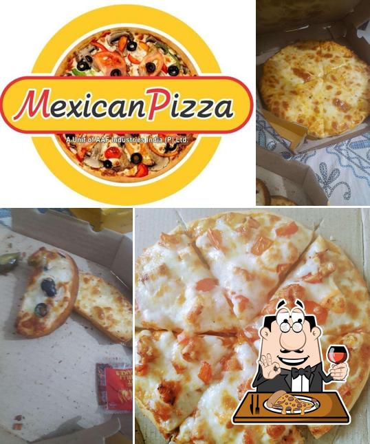 Pick pizza at Mexican Pizza