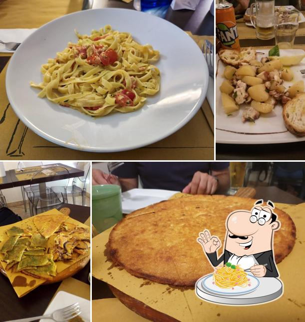 Spaghetti alla carbonara al La Gerla