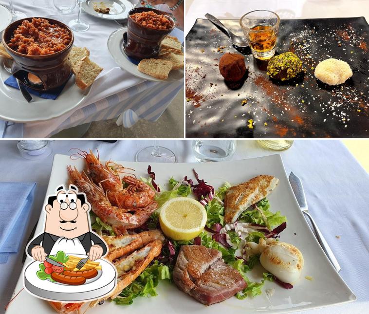 Platti al Ristorante Bagno Il Delfino