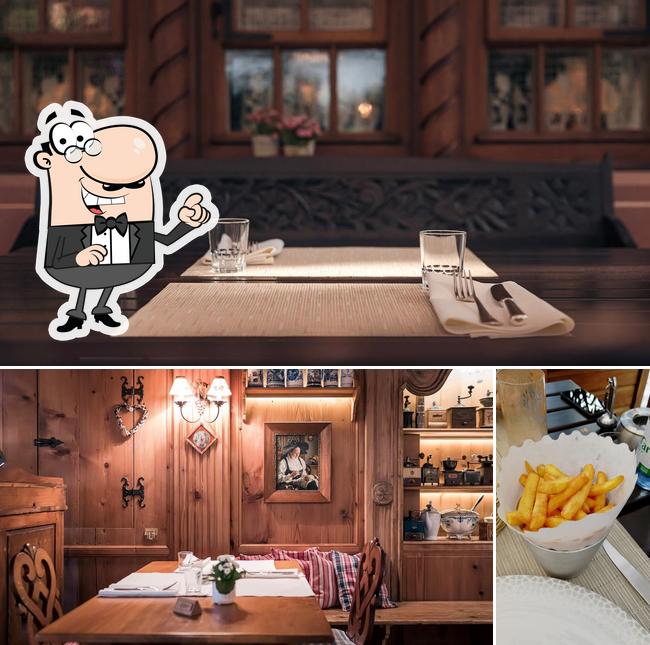 The photo of La Stub | Le Parc Hôtel Obernai’s interior and fries
