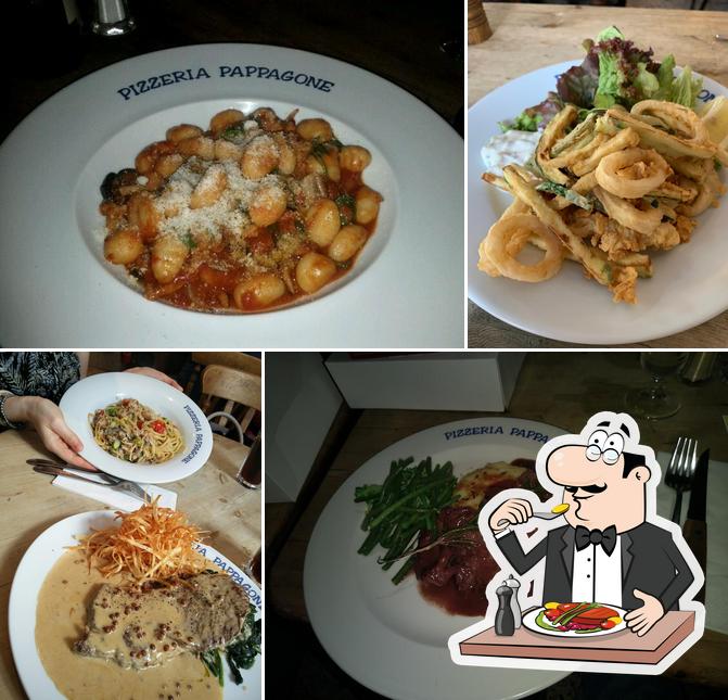 Meals at Pizzeria Pappagone