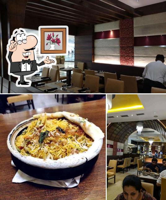 The interior of Punjab Grill Viman Nagar