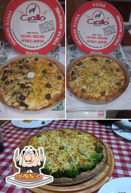 Peça pizza no Gallo Pizzaria