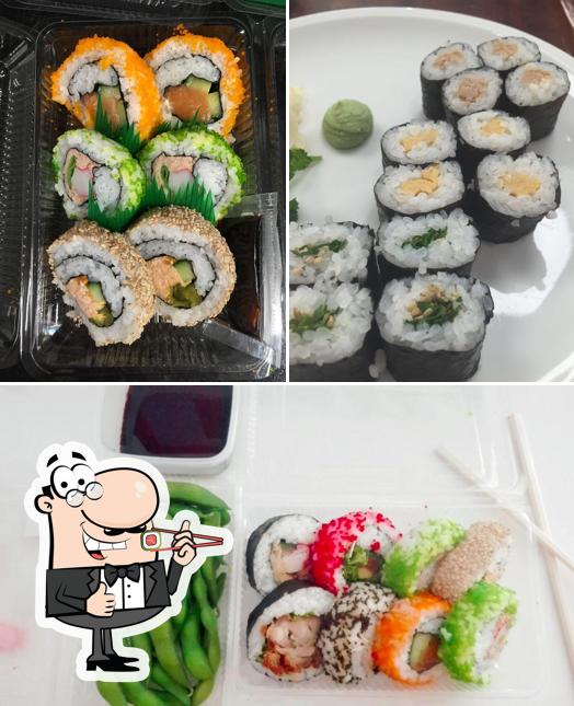 Essayez de nombreuses options de sushi