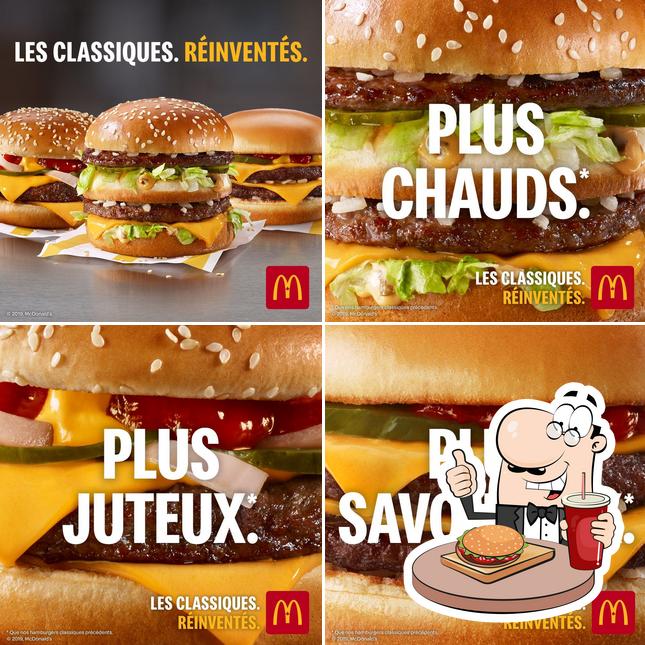 Essayez un hamburger à McDonald's