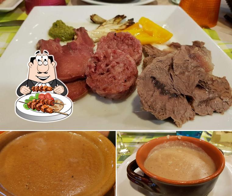 Platti al Osteria Dogana Vecia