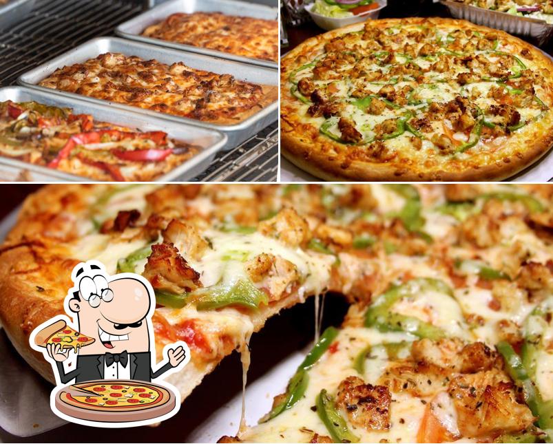 Order pizza at Rowley Pizza Factory