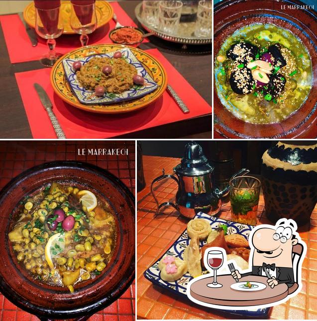 Nourriture à Le Marrakech