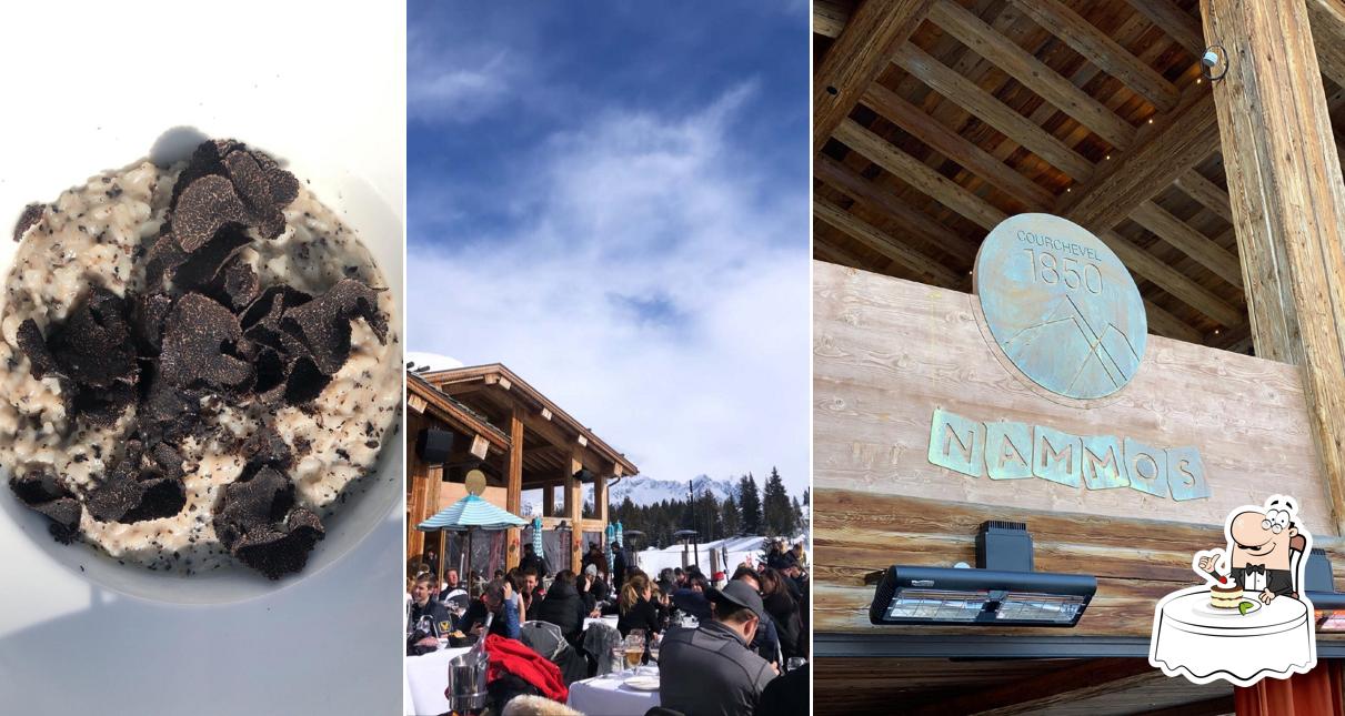 Nammos Courchevel 1850 propose une éventail de plats sucrés