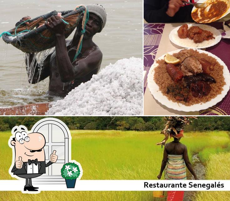 Estas son las fotos donde puedes ver exterior y comedor en Restaurante Dakar