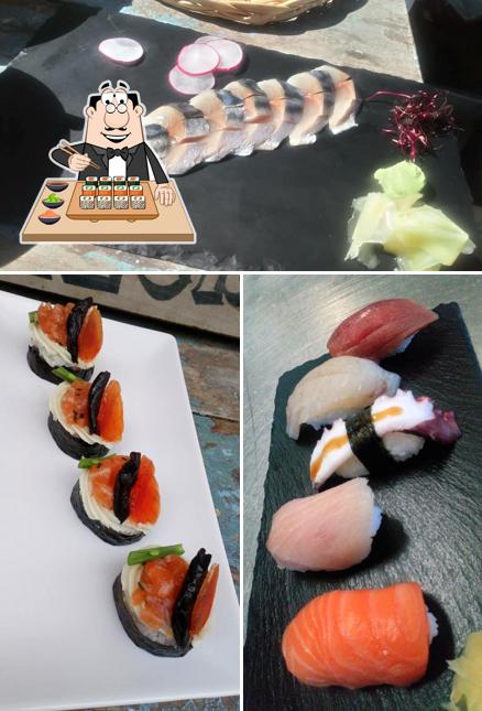 Essayez de nombreuses options de sushi