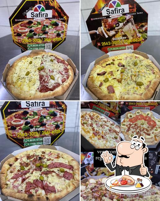 Elige entre diferentes formatos de pizza