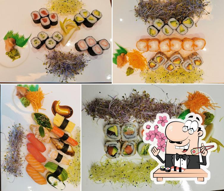 Les sushi sont disponibles à Poké & Sushi