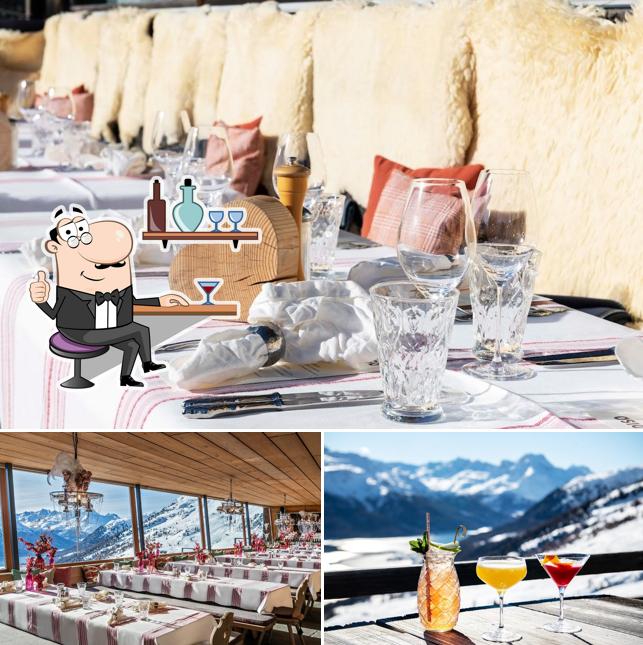 Dai un’occhiata alla immagine che raffigura la interni e alcol di Paradiso Mountain Club & Restaurant