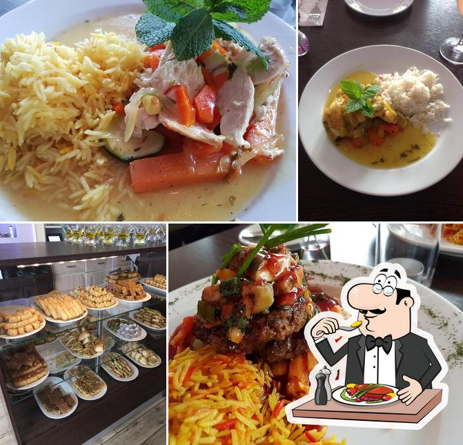 Блюда в "L'Amira Farmsen Restaurant + Catering"