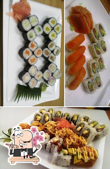 Choisissez de nombreuses options de sushi