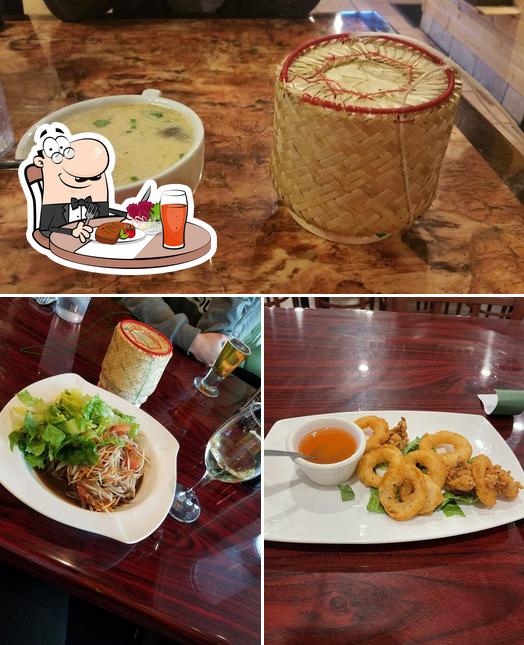 Mira las imágenes que muestran comedor y comida en Mekong Cafe