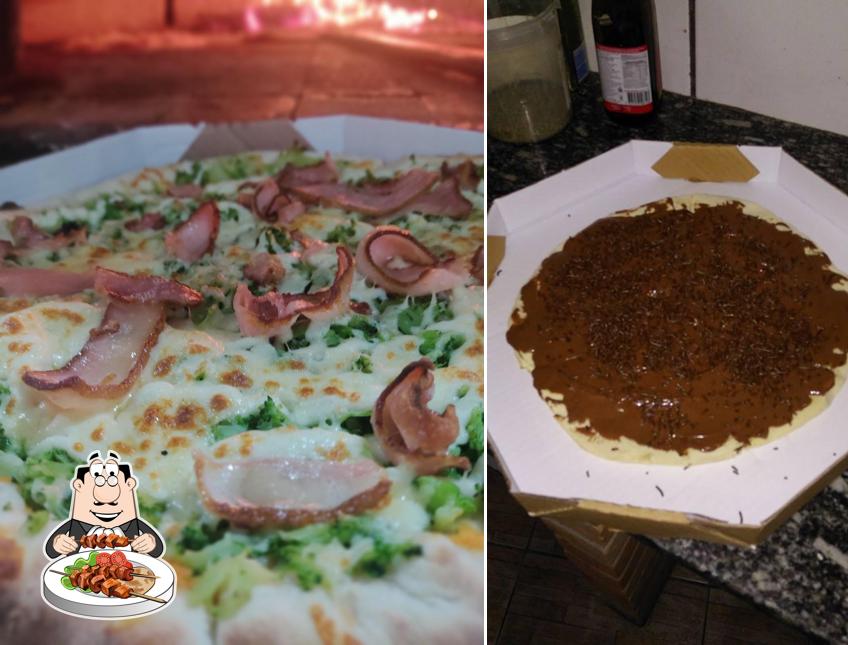 Comida em Pizzaria Labella