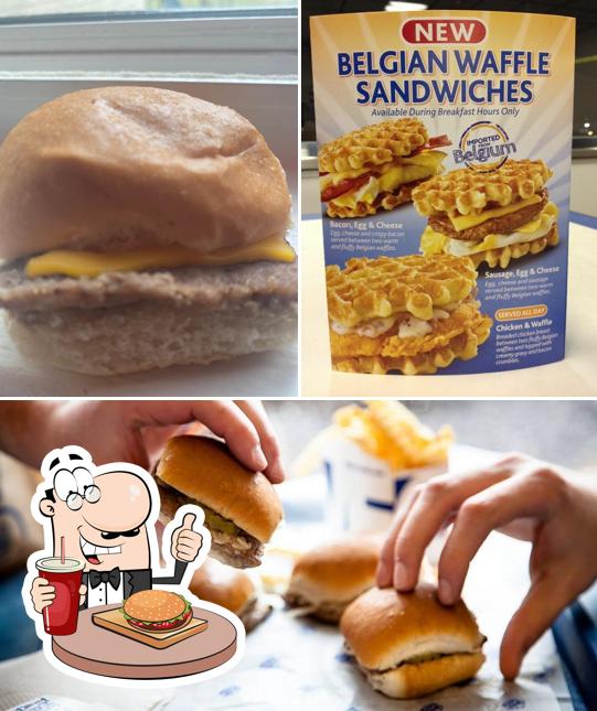 Get a burger at White Castle