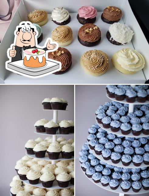Это изображение десерта "Crave Cupcakes"