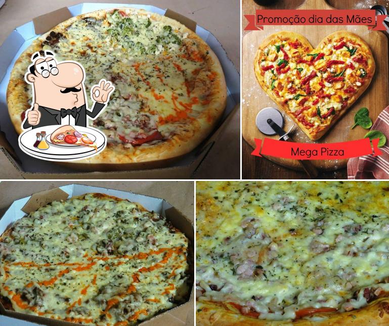 No Mega Pizza Delivery, você pode degustar pizza