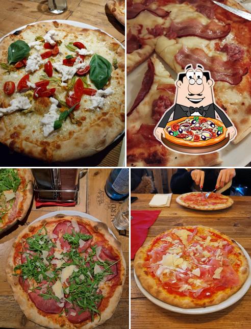 Ordina tra le molte varianti di pizza