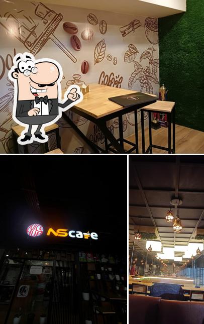 The interior of N S CAFE