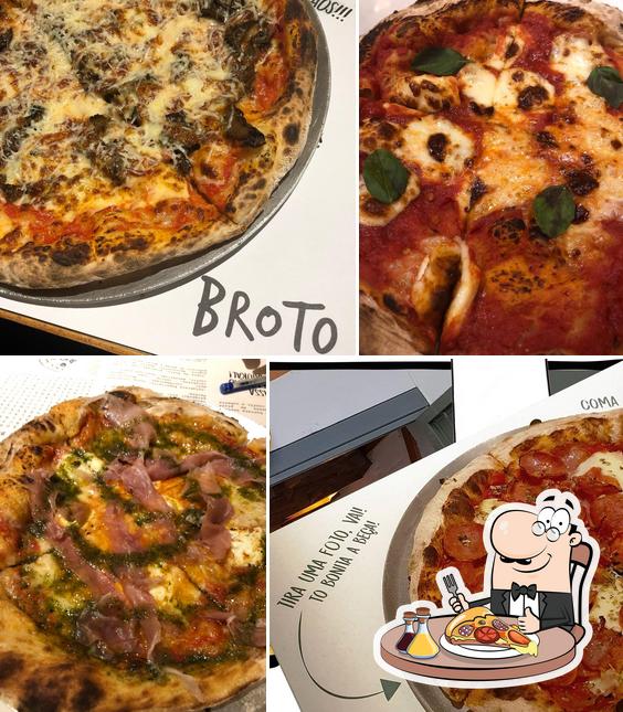 Попробуйте пиццу в "Broto Pizza"
