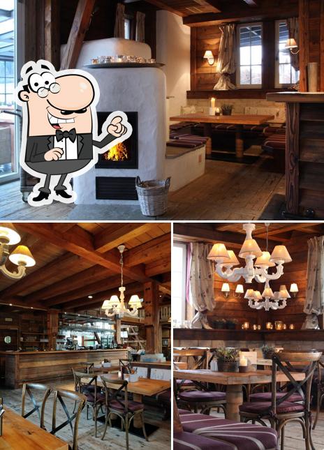 L'intérieur de Restaurant GolfHütte