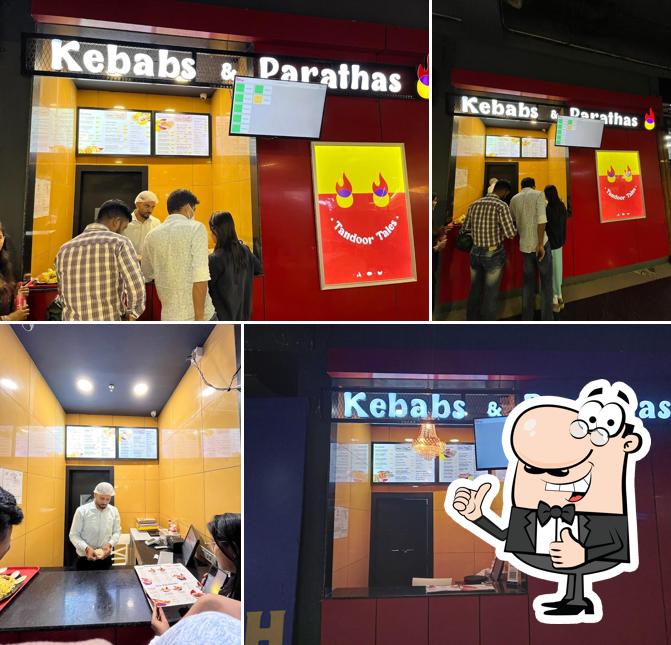 Look at this pic of Kebabs & Parathas