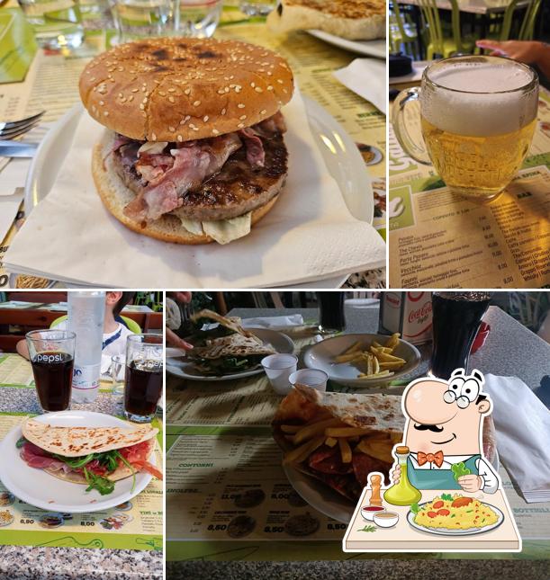 Panino con maiale stirato al Piadineria da Galiaz