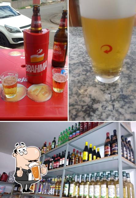 Bar Do Vando offerece uma variedade de cervejas