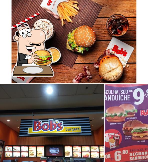 Peça um hambúrguer no Bob's Burger - Shopping Casa Forte