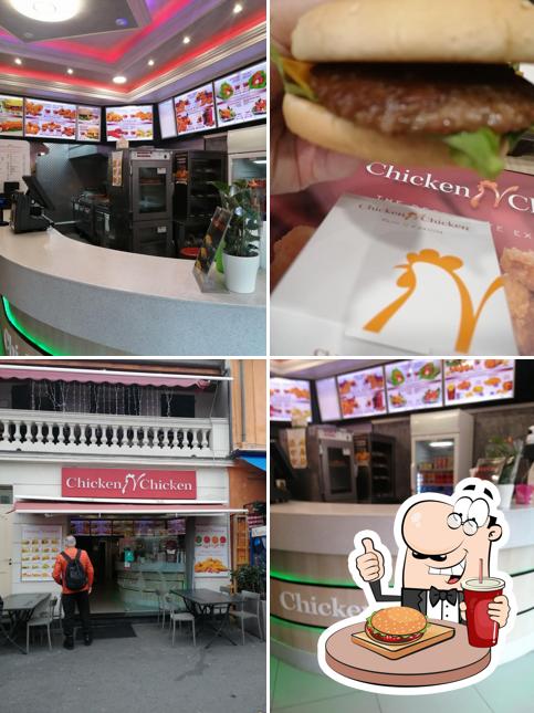 Hamburger al Chicken N Chicken