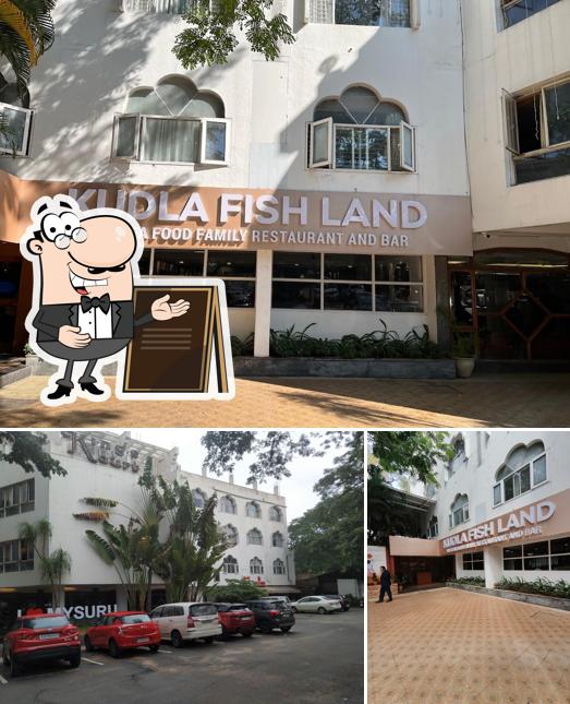 The exterior of KUDLA FISH LAND