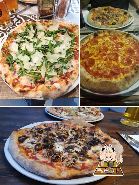 Try out pizza at Old Bakery's Pizza e Pasta