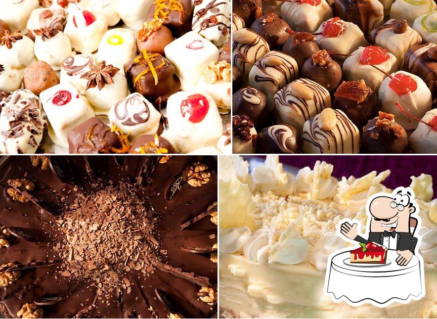 "Pierre Chocolaterie" предлагает разнообразный выбор сладких блюд