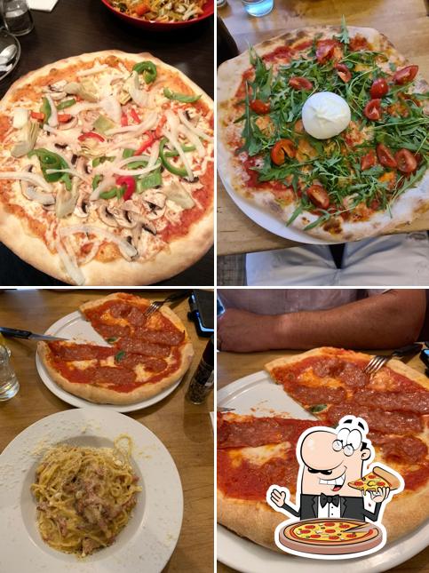 Get pizza at Ristorante Pizzeria La Festa