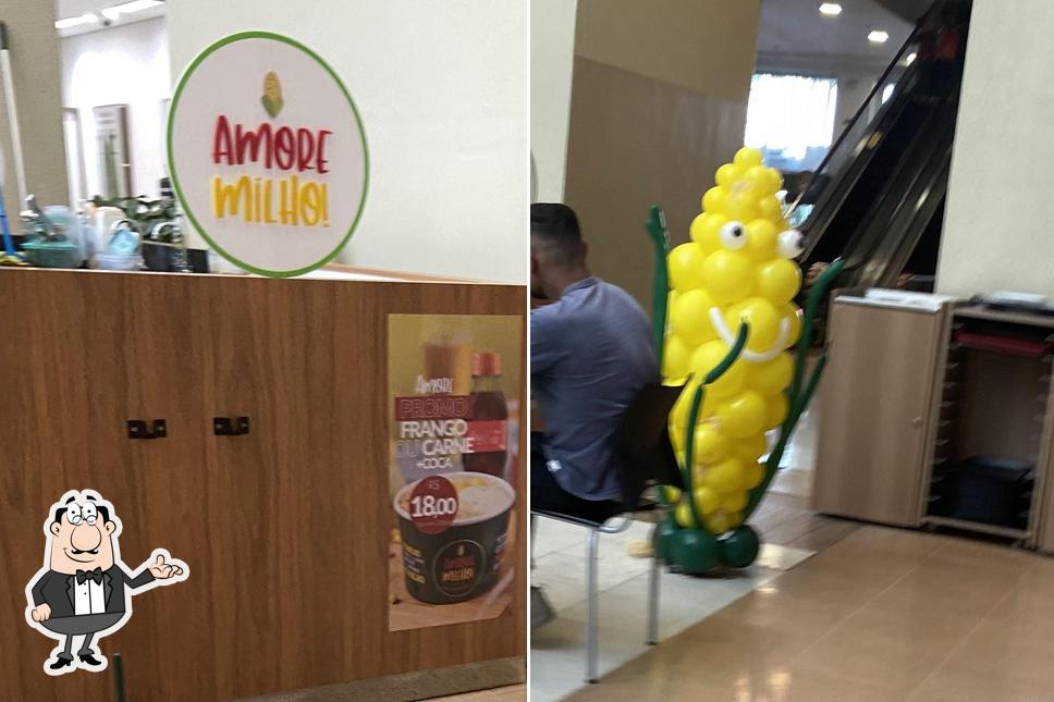 O interior do Amore Milho - Mogi Shopping