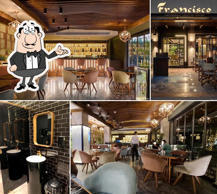 Die Inneneinrichtung von Francisco restaurant